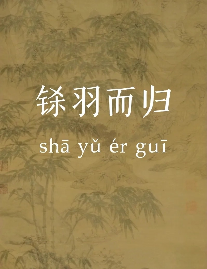 铩羽而归，深意的探寻