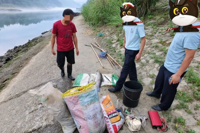 四人非法捕捞珍贵水中资源遭抓捕，水中软黄金成犯罪证据