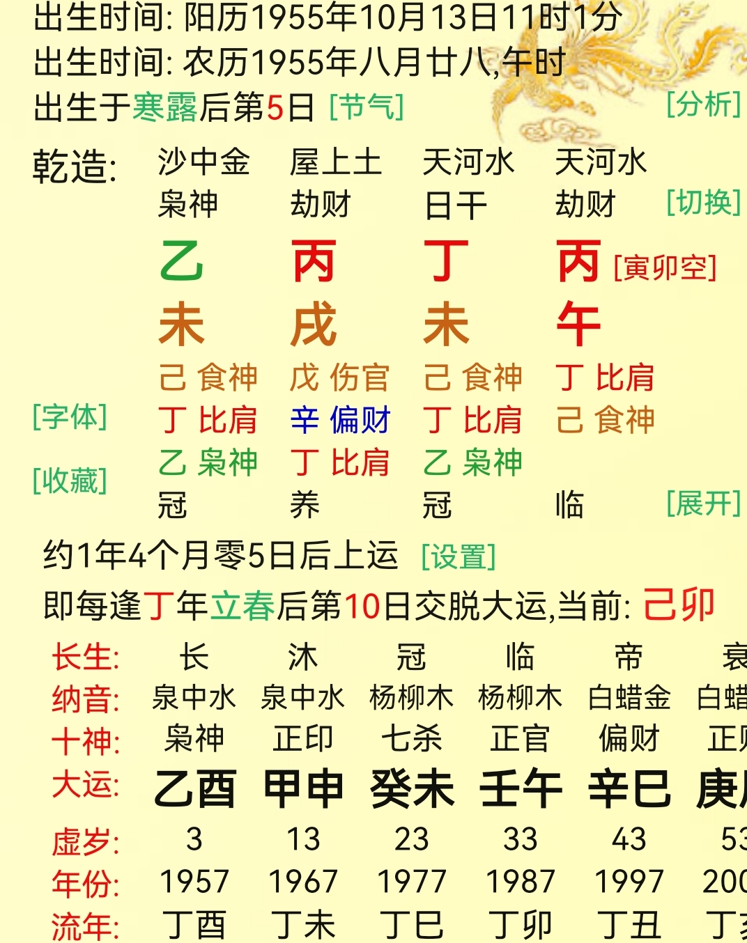 乙酉乙亥生辰八字解读及命运展望，探寻生辰八字中的秘密与未来展望
