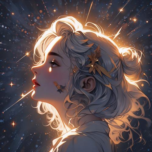 梦幻仙女头像星座，探索星空神秘魅力，畅想无限遐想