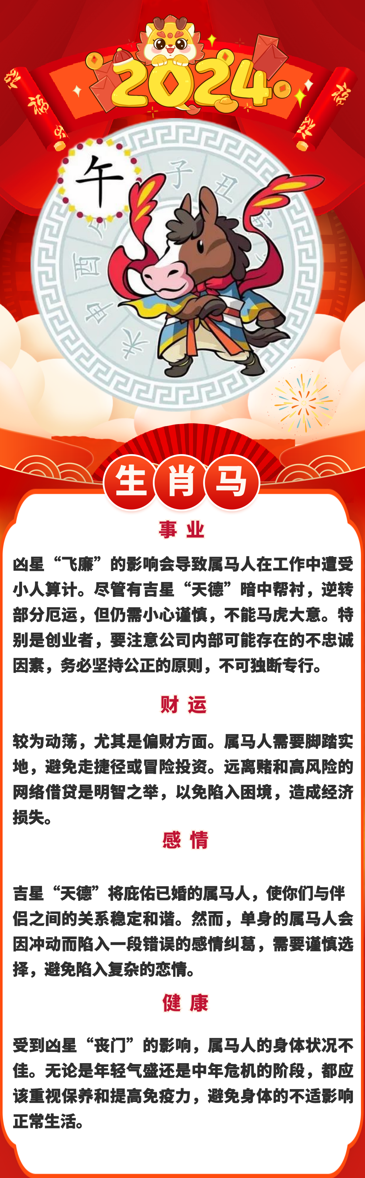 每周生肖运势预测 2024年生肖运势展望