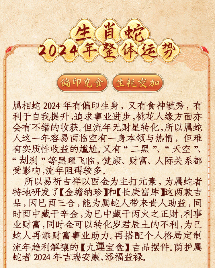 生肖运势2024年运势大全蛇，洞悉运势，把握未来走向