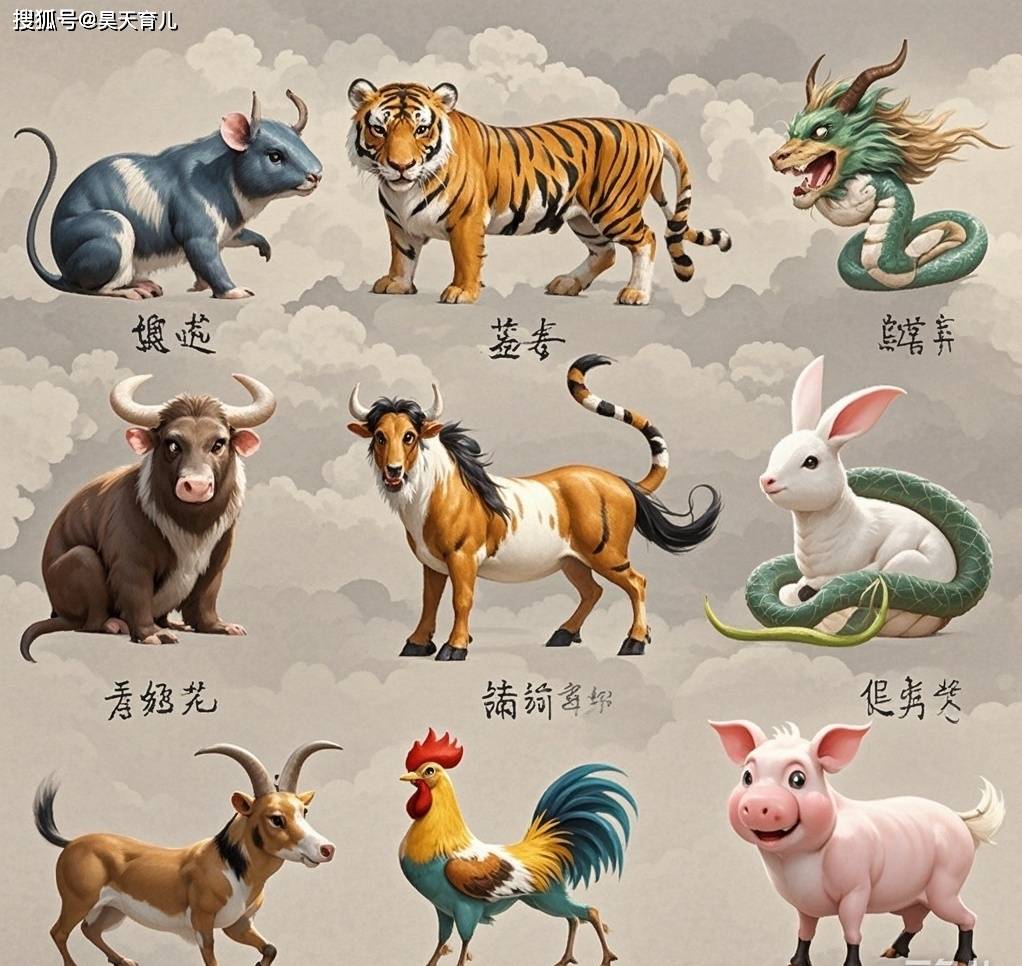 十二生肖中的神秘力量，哪个生肖具备张牙舞爪的特质？