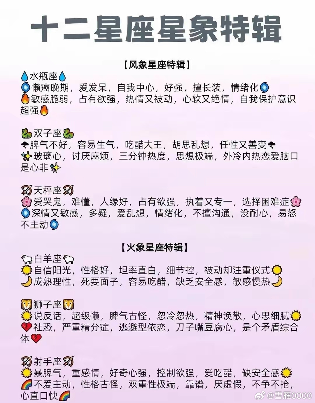 风象星座博主引领潮流，星座风尚展示风采