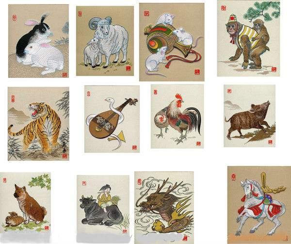 十二生肖琴棋书画，传统与艺术的完美交融之韵