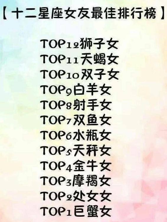 星座女生魅力大解密，十二星座女生的独特魅力排行榜