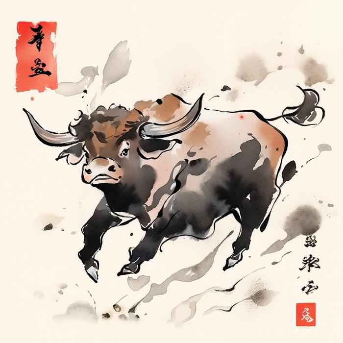 运势生肖牛2024，稳健前行，收获与成长双丰收