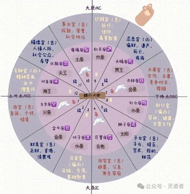 星座小人分析图表揭秘星象背后的神秘魅力。