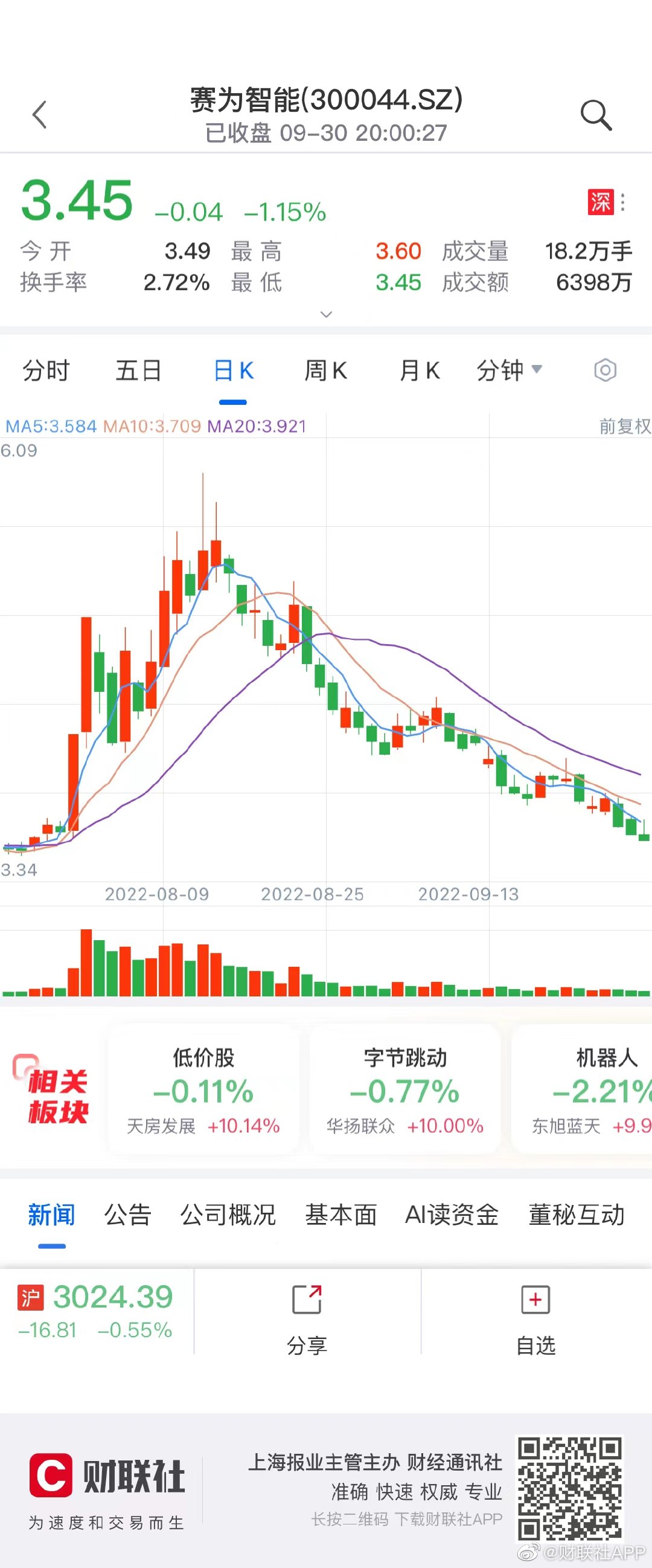 赛为智能董事长涉嫌行贿被调查，企业内部震荡及前景展望受影响