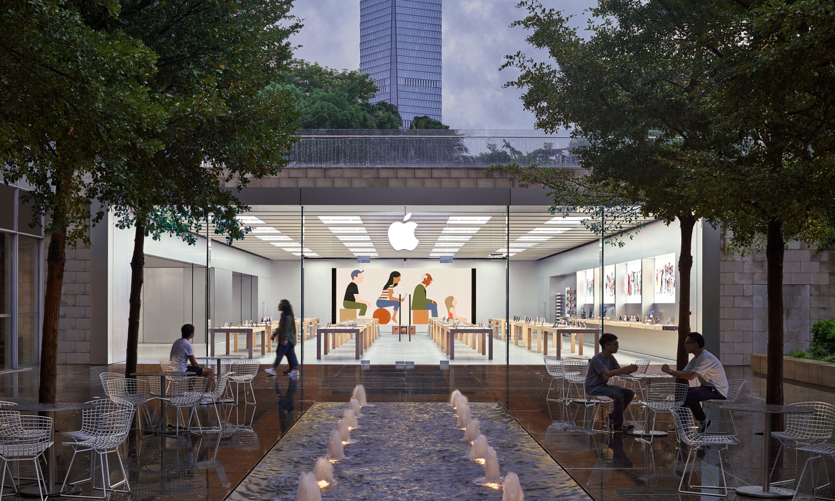 深圳第二家苹果Apple Store盛大开业，科技与时尚的再度碰撞