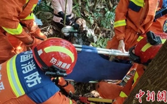 村民遭野猪夹伤，消防紧急救援行动启动