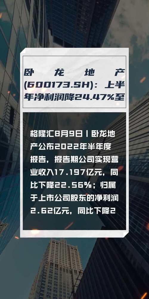 卧龙地产股吧深度解读，地产巨头背后的故事揭秘