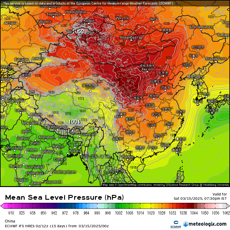 较强冷空气影响中东部地区，气象变化及应对策略