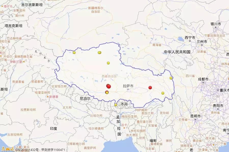 西藏日喀则连续地震，两次震动达4.9级和5级，两分钟内频繁震动