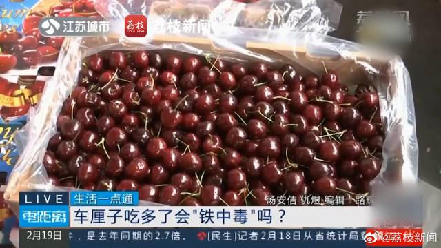 车厘子过量食用会否导致中毒？无需过分担忧
