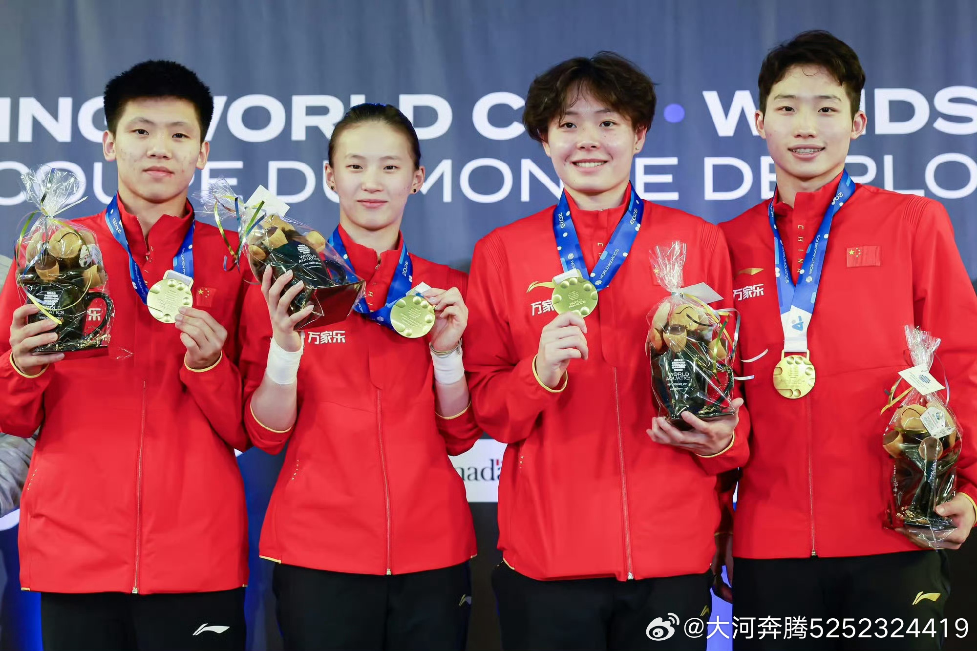 中国跳水队勇夺世界杯混合团体冠军，创辉煌战绩！