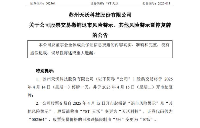 代码002564停牌之际的摘帽重生与新机遇探索