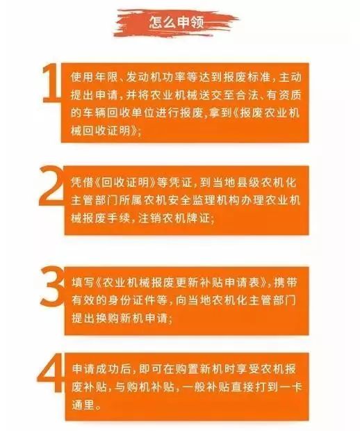 农机报废更新补贴政策扩展，六种新增农机种类报废更新补贴详解
