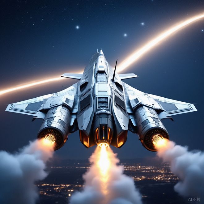 白帝空天战机亮相珠海航展，引领空战未来新篇章
