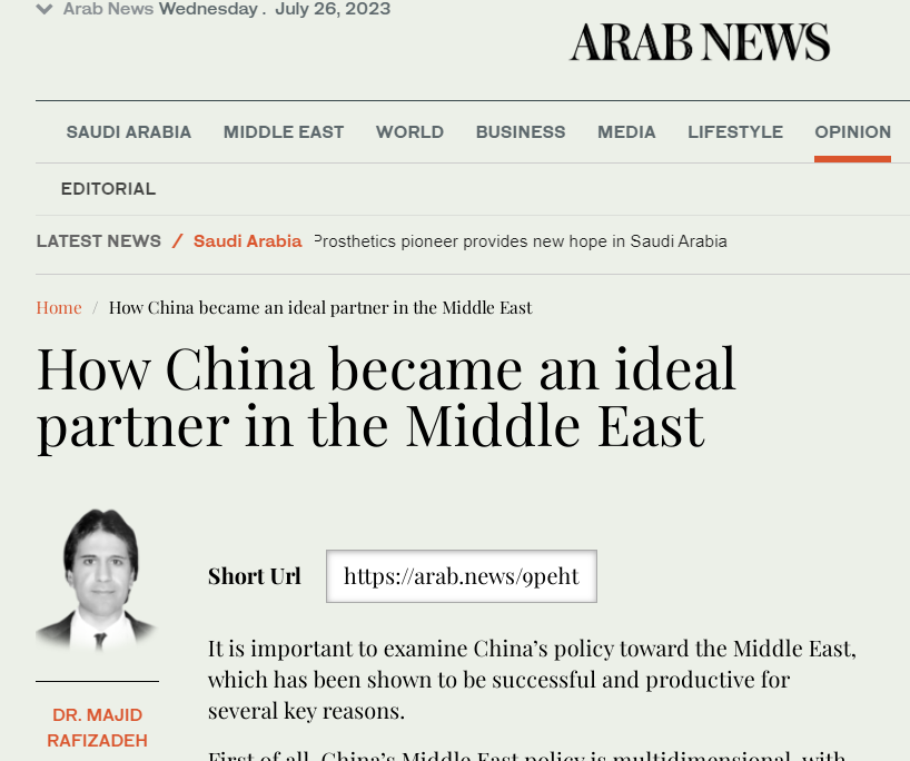 中国外交部谈中东局势，维护和平稳定，推动政治解决之道