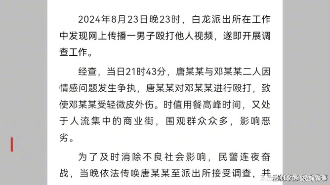 情感失控与法律责任边界，男子因情感问题暴力殴打女子被行拘