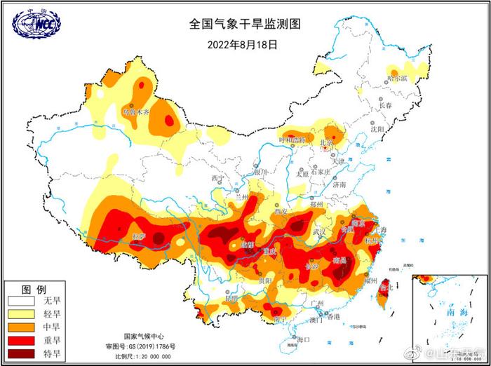 湖北高温炙烤，局部气温突破四十度大关