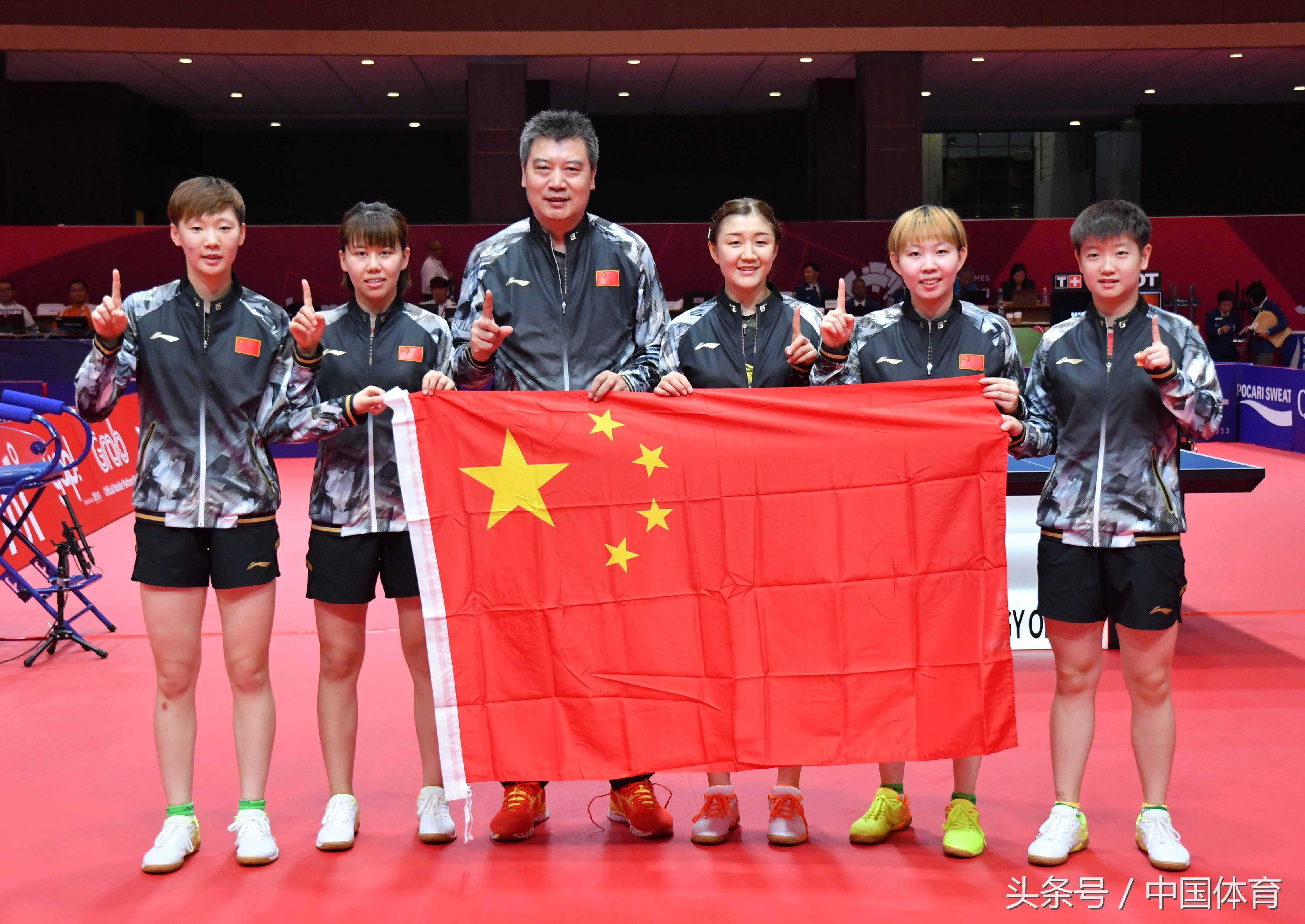 陈梦发文盛赞，中国乒乓球队最棒！
