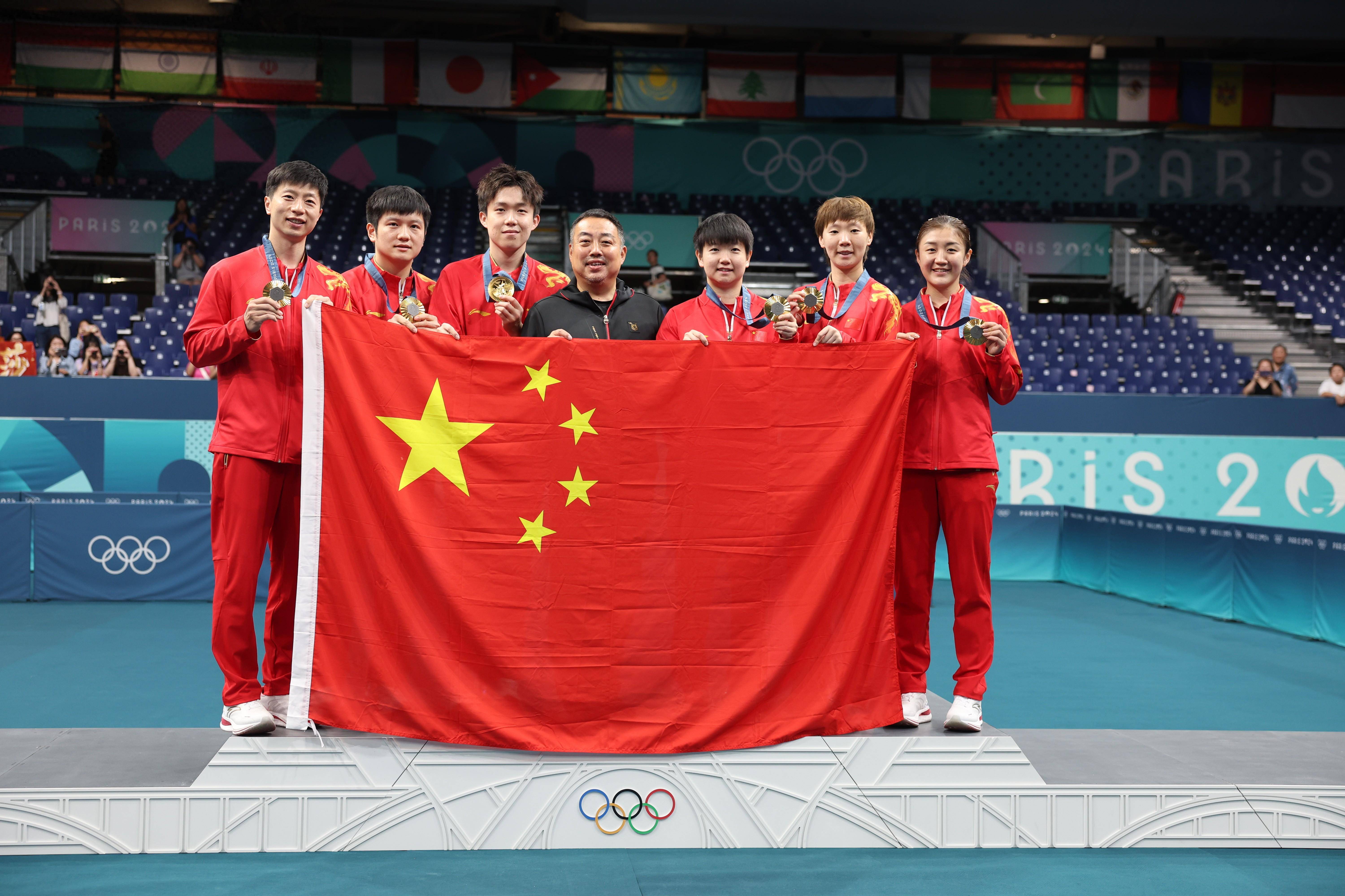 中国代表团夏奥里程碑，辉煌成就背后的奋斗与荣耀——300金荣耀时刻