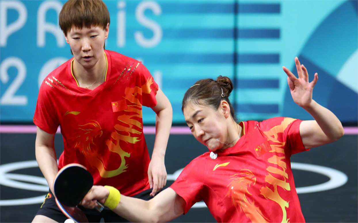 国乒女团横扫韩国，强势晋级决赛