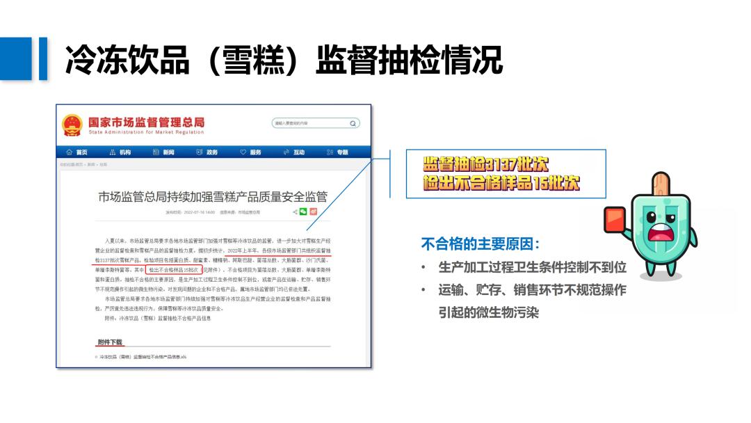雪糕抽检微生物超标七成，监管亟待强化力度