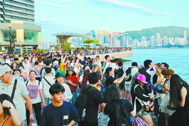 香港旅游业繁荣兴旺