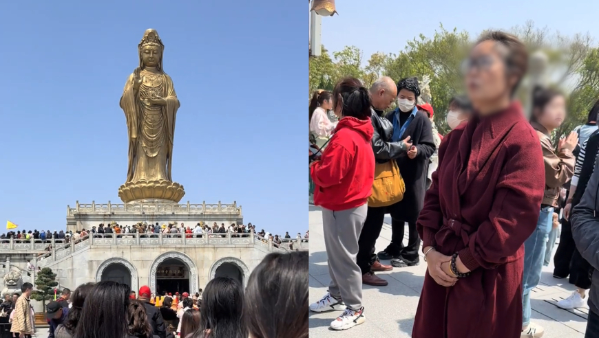 女子普陀山遭二次收费向佛祖告状，旅游乱象背后的故事揭秘