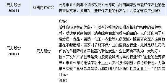 元力股份，活性炭品类丰富，应用领域广泛覆盖