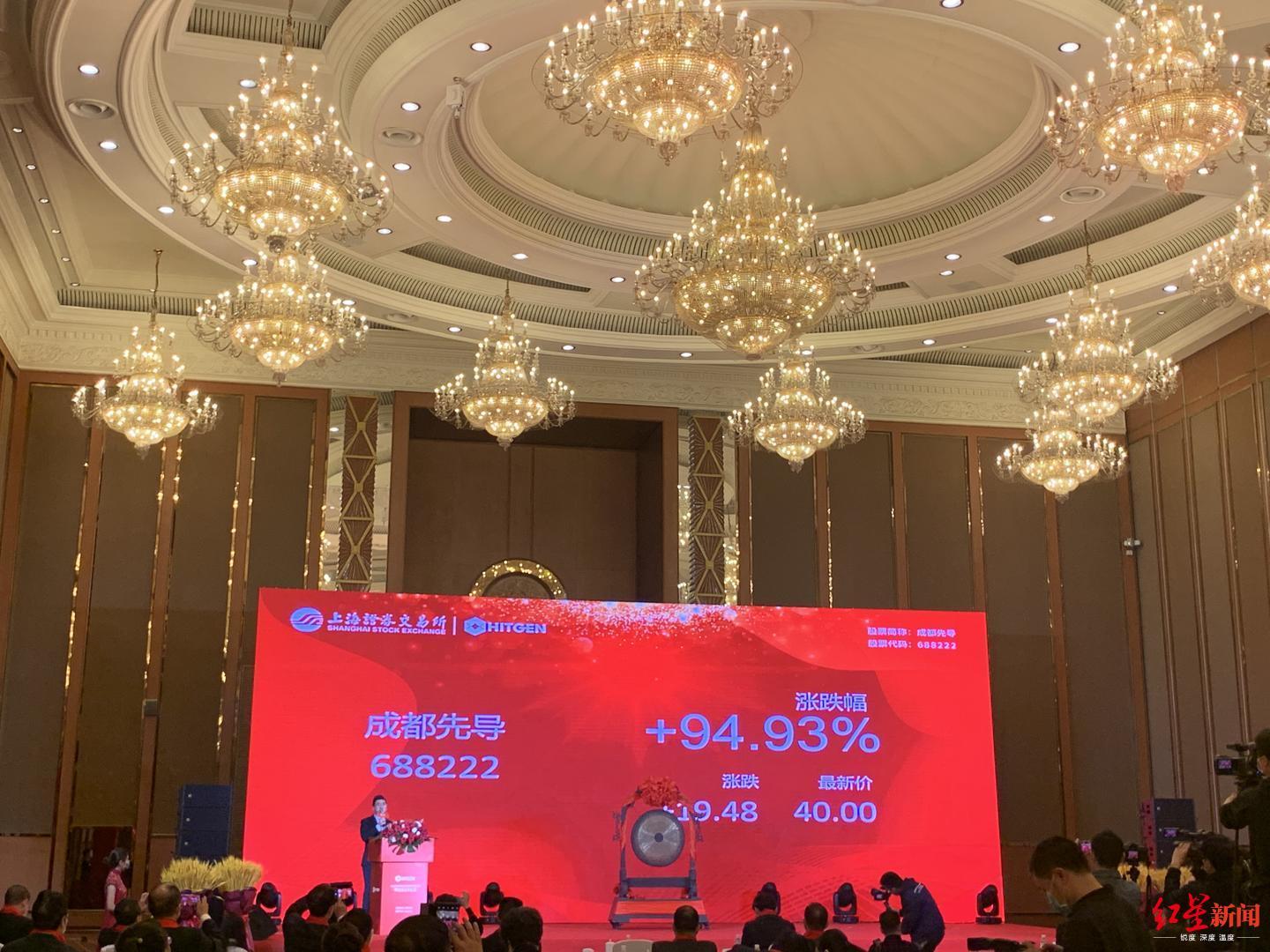 成都先导（股票代码688222.SH）揭晓2023年每股派息计划，除权除息日定于6月21日，派息金额揭晓为每股0.05元