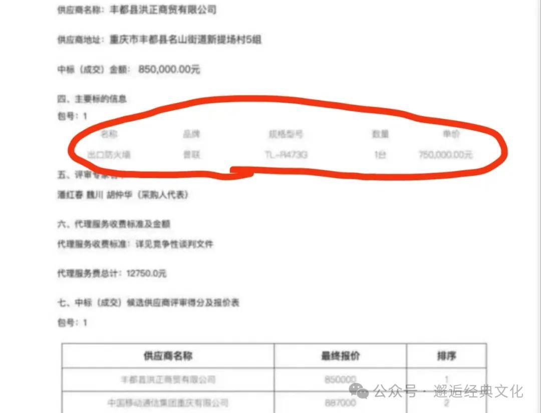 重庆三峡学院采购事件，75万买299元路由器的管理漏洞与责任反思