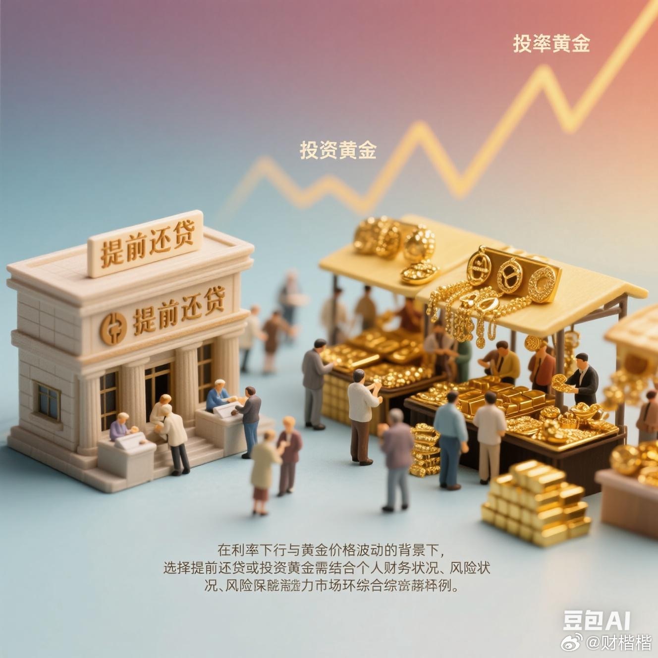 如何选择，提前还贷与投资黄金的理财策略对比