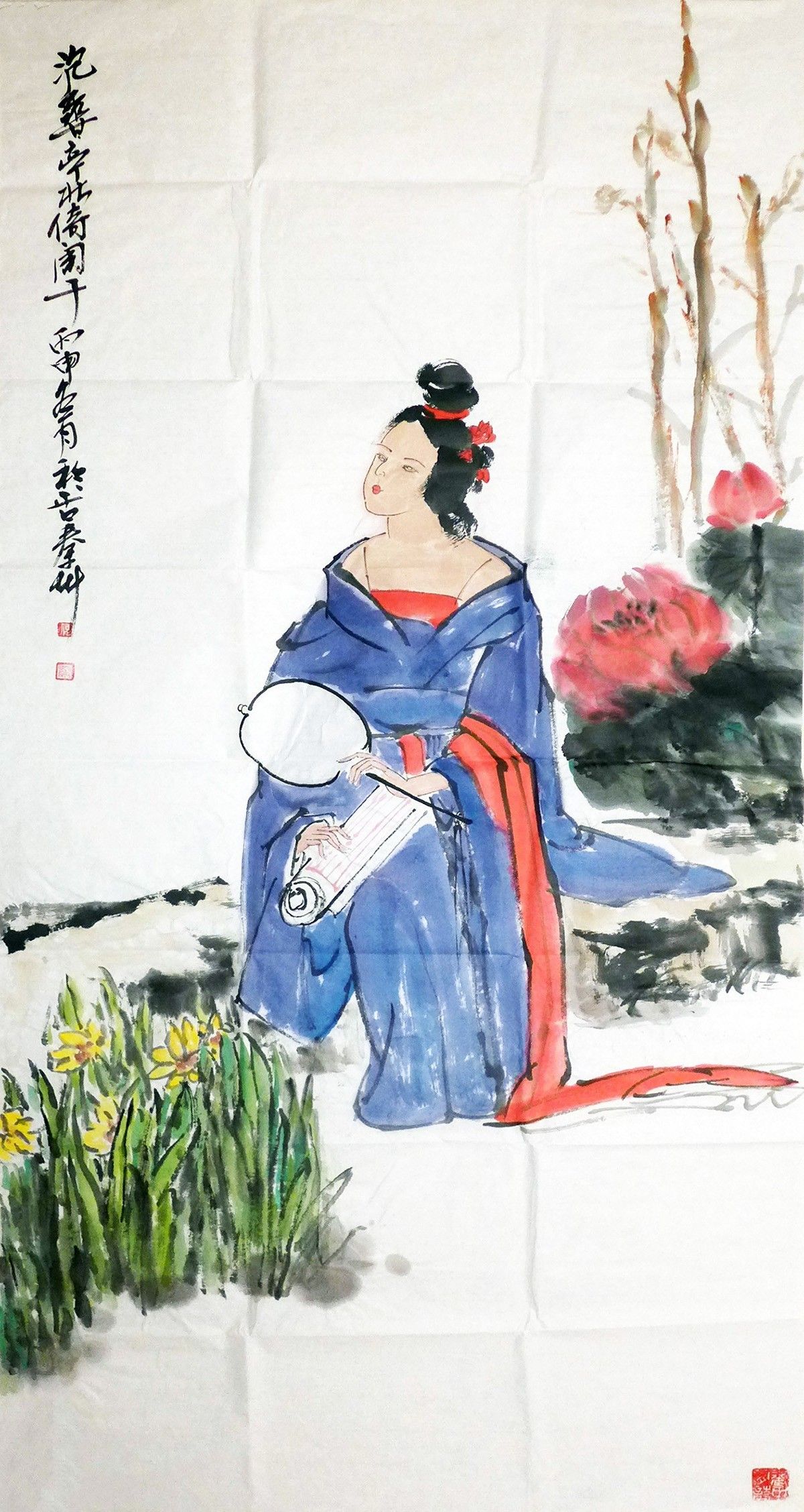 宝钗论画，小小青年博学之谜