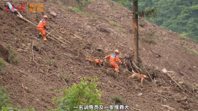 贵州大方山体滑坡救援现场，众志成城，共渡难关